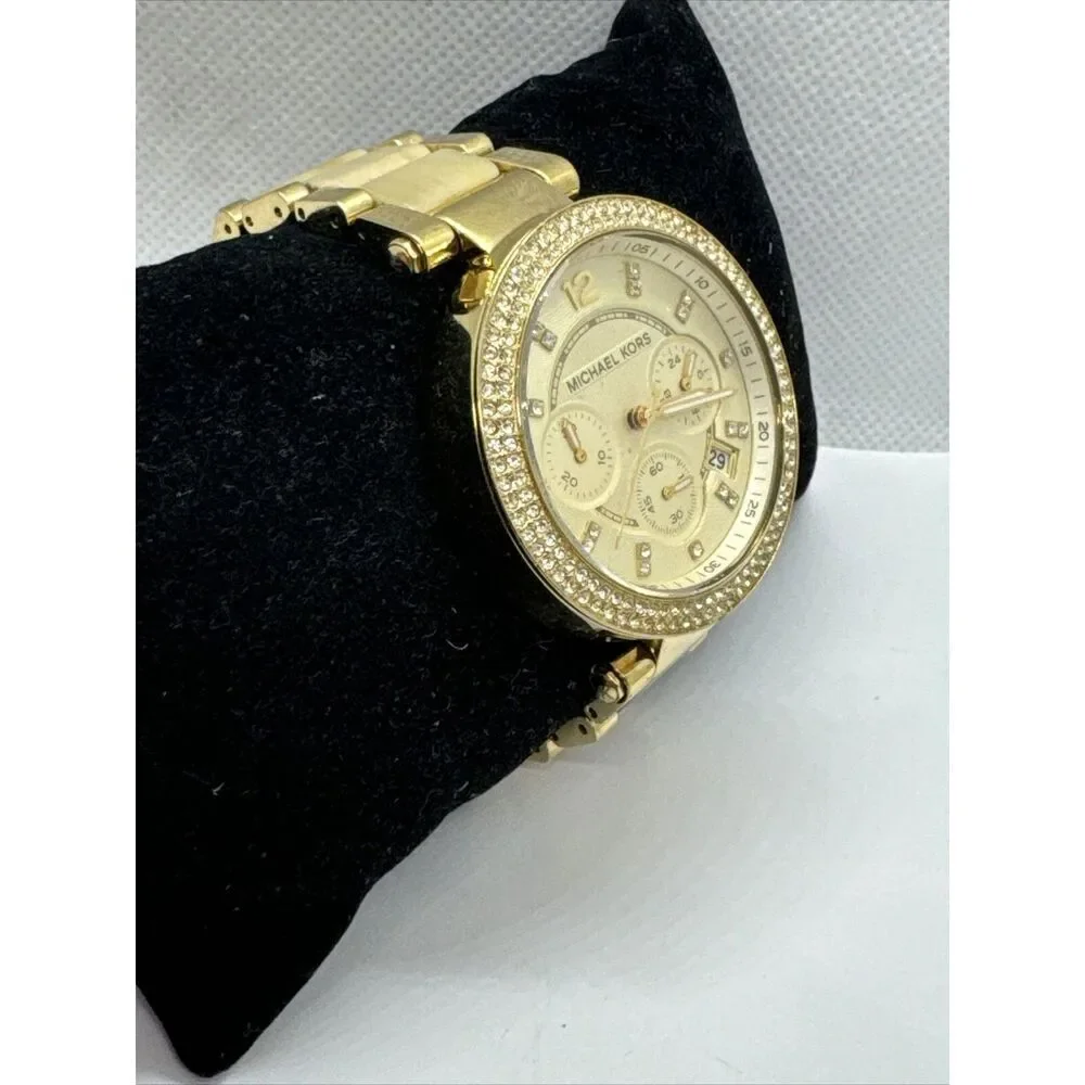 Michael Kors MK5632 Women's Gold Tone Analog Dial Quartz Wrist Watch JNA372